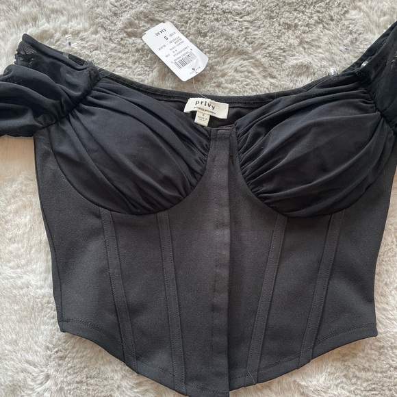 Windsor mesh corset top - Picture 2 of 7